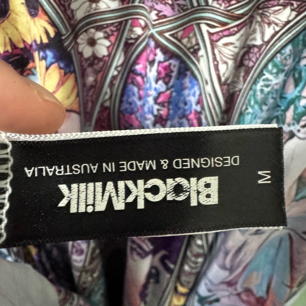 Blackmilk four seasons  Art Nouveau Midi Dress - Picture 8 of 10
